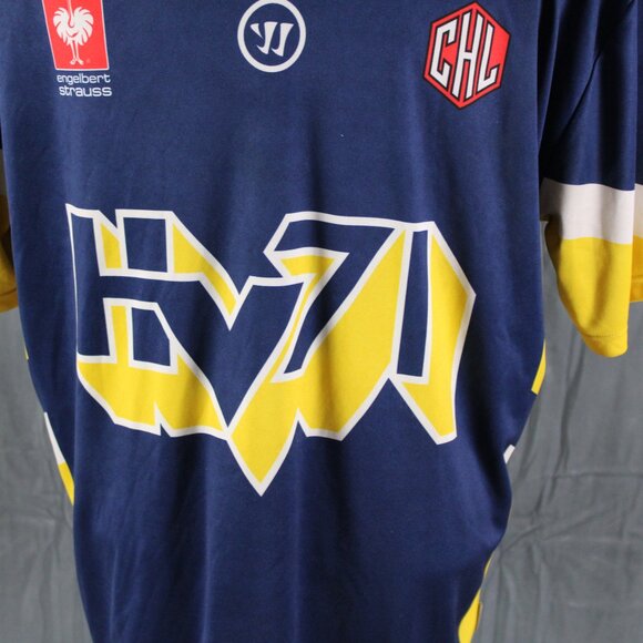 Retro Hockey Shirt - HV71 Soccer Style Jersey by Warrior - Men's 3XL - Picture 3 of 13